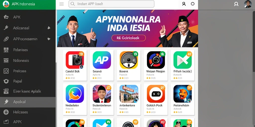 Tampilan antarmuka AGENHOKI yang menarik dan modern.