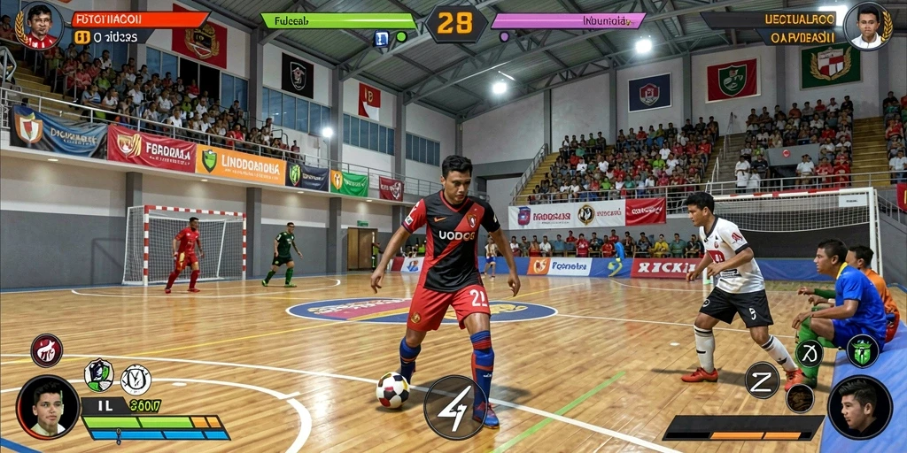 Tampilan awal yang menarik dan modern.