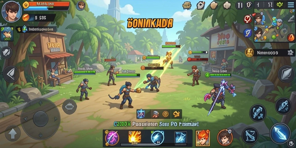 Tampilan grafik yang menarik dan modern.