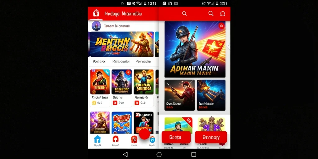 Screenshot menampilkan antarmuka pengguna yang menarik.