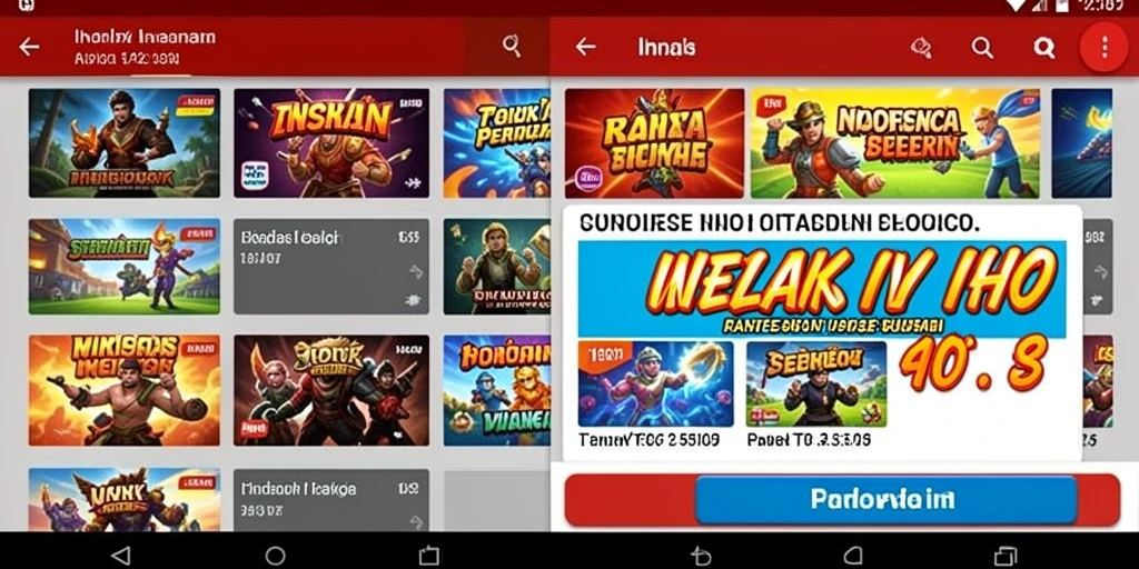 Tampilan antarmuka yang intuitif dan menarik.