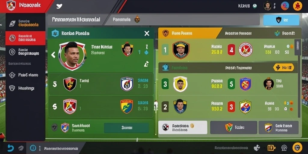 Tampilan antarmuka yang intuitif dan cerah.