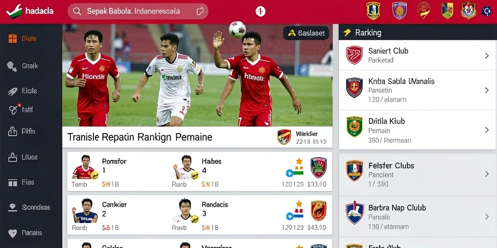 Tampilan antarmuka aplikasi yang menarik.
