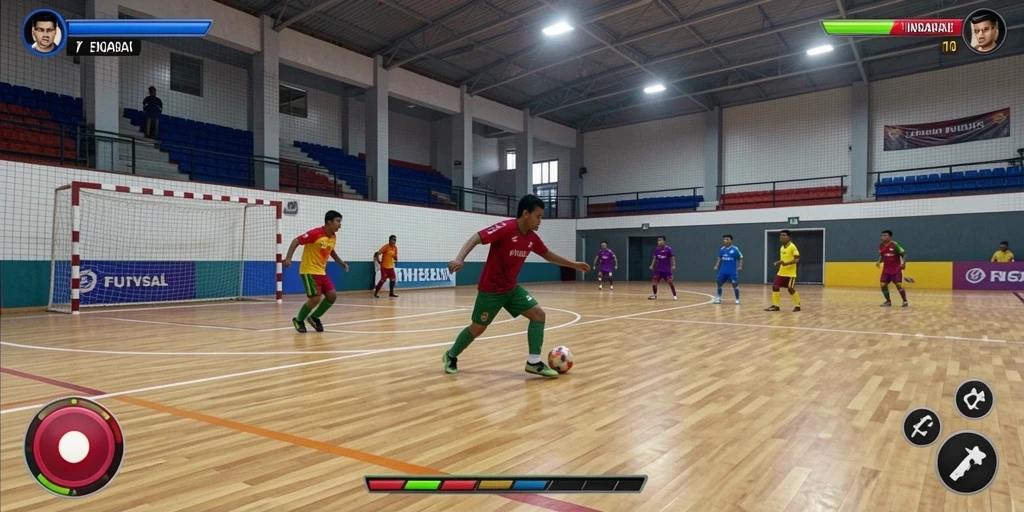 Tangkapan layar menampilkan level baru yang menarik.