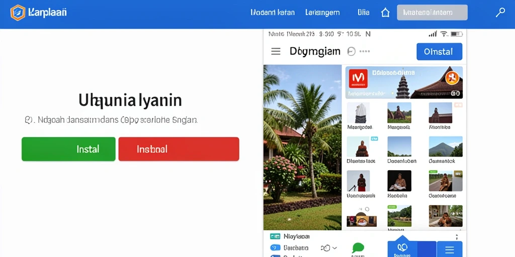 Tampilan antarmuka yang menarik dan mudah diakses.