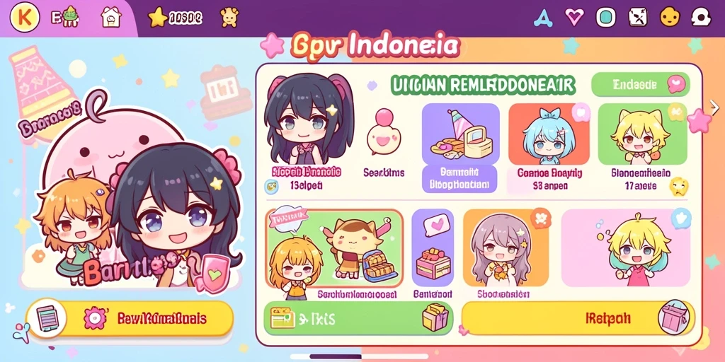 Tampilan antarmuka pengguna yang intuitif dan menarik.